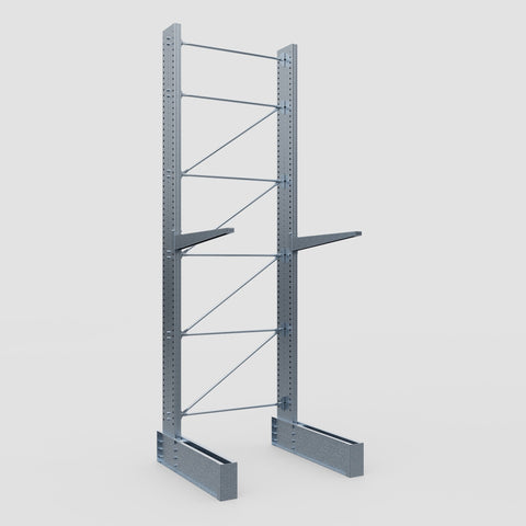Cantilever Rack - Single Sided - Ultra Heavy Duty - Hot Dip Galvanized - Full Bay - Height 5791mm