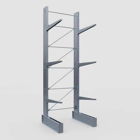 Cantilever Rack - Single Sided - Ultra Heavy Duty - Hot Dip Galvanized - Full Bay - Height 5791mm