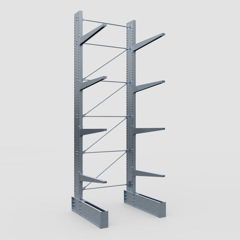Cantilever Rack - Single Sided - Ultra Heavy Duty - Hot Dip Galvanized - Full Bay - Height 5791mm