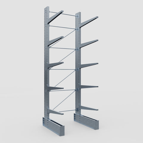 Cantilever Rack - Single Sided - Ultra Heavy Duty - Hot Dip Galvanized - Full Bay - Height 5791mm