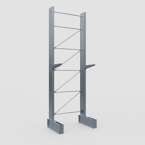 Cantilever Rack - Single Sided - Ultra Heavy Duty - Hot Dip Galvanized - Full Bay - Height 5791mm