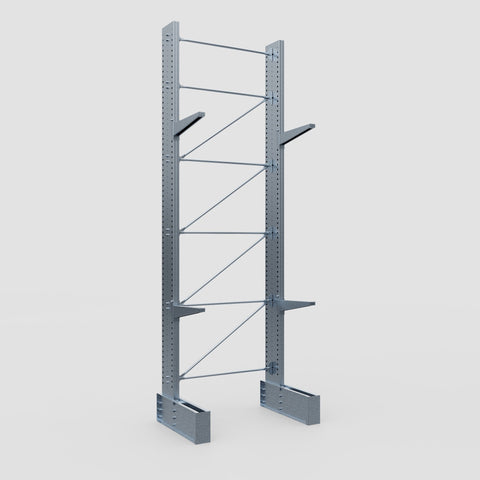 Cantilever Rack - Single Sided - Ultra Heavy Duty - Hot Dip Galvanized - Full Bay - Height 5791mm