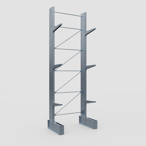 Cantilever Rack - Single Sided - Ultra Heavy Duty - Hot Dip Galvanized - Full Bay - Height 5791mm