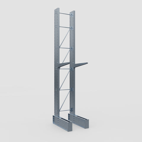 Cantilever Rack - Single Sided - Ultra Heavy Duty - Hot Dip Galvanized - Full Bay - Height 5791mm