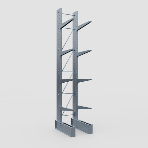 Cantilever Rack - Single Sided - Ultra Heavy Duty - Hot Dip Galvanized - Full Bay - Height 5791mm