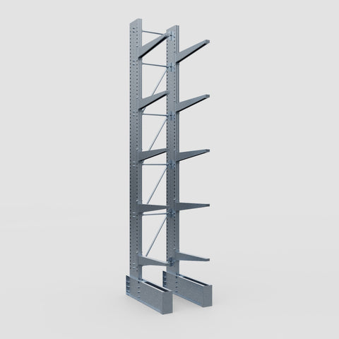 Cantilever Rack - Single Sided - Ultra Heavy Duty - Hot Dip Galvanized - Full Bay - Height 5791mm