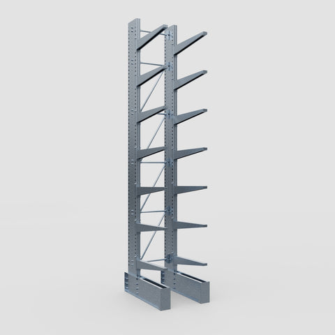 Cantilever Rack - Single Sided - Ultra Heavy Duty - Hot Dip Galvanized - Full Bay - Height 5791mm