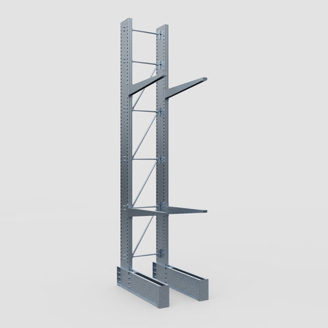 Cantilever Rack - Single Sided - Ultra Heavy Duty - Hot Dip Galvanized - Full Bay - Height 5791mm