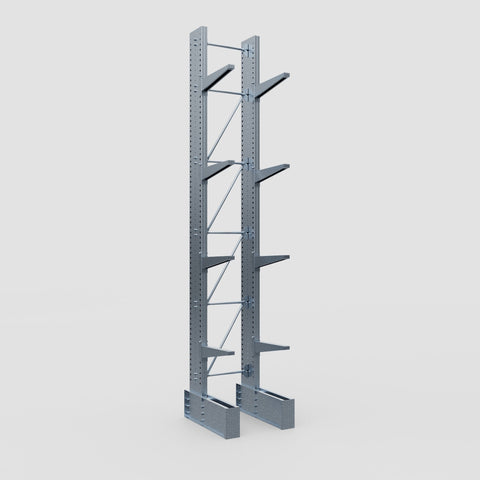 Cantilever Rack - Single Sided - Ultra Heavy Duty - Hot Dip Galvanized - Full Bay - Height 5791mm