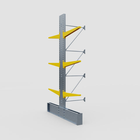 Cantilever Rack - Double Sided - Ultra Heavy Duty - Powder Coated - Add-On Bay - Height 4267mm