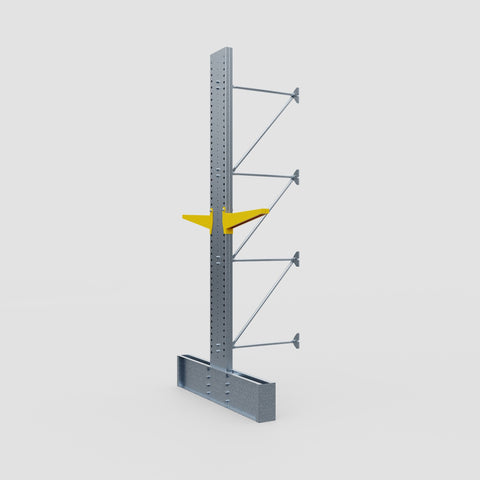 Cantilever Rack - Double Sided - Ultra Heavy Duty - Powder Coated - Add-On Bay - Height 4267mm