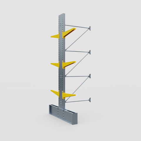 Cantilever Rack - Double Sided - Ultra Heavy Duty - Powder Coated - Add-On Bay - Height 4267mm