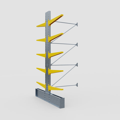 Cantilever Rack - Double Sided - Ultra Heavy Duty - Powder Coated - Add-On Bay - Height 4267mm