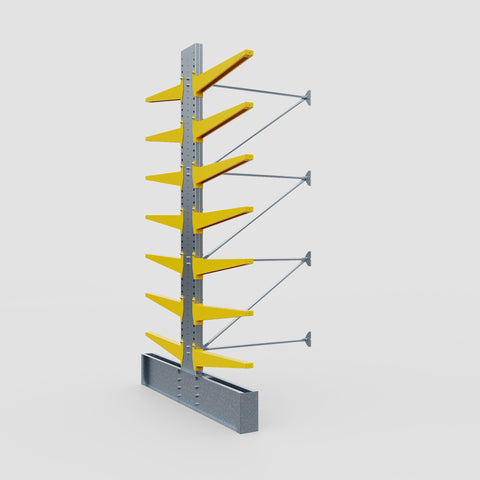 Cantilever Rack - Double Sided - Ultra Heavy Duty - Powder Coated - Add-On Bay - Height 4267mm