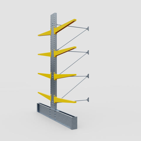 Cantilever Rack - Double Sided - Ultra Heavy Duty - Powder Coated - Add-On Bay - Height 4267mm
