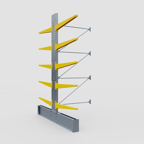 Cantilever Rack - Double Sided - Ultra Heavy Duty - Powder Coated - Add-On Bay - Height 4267mm