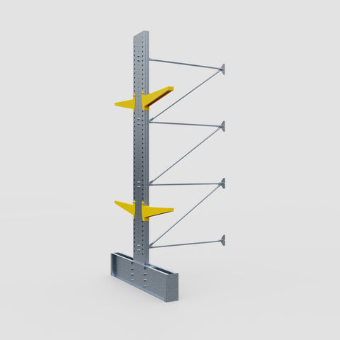 Cantilever Rack - Double Sided - Ultra Heavy Duty - Powder Coated - Add-On Bay - Height 4267mm