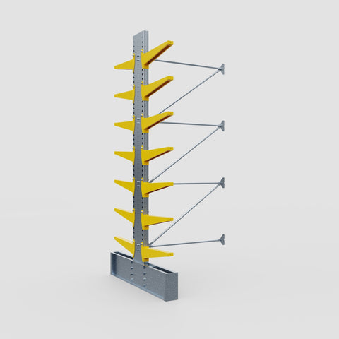Cantilever Rack - Double Sided - Ultra Heavy Duty - Powder Coated - Add-On Bay - Height 4267mm