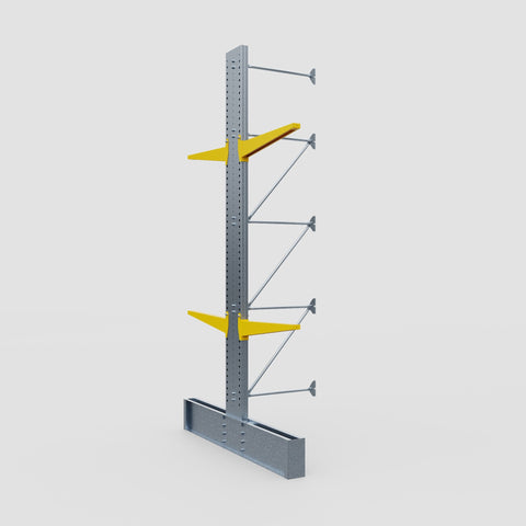 Cantilever Rack - Double Sided - Ultra Heavy Duty - Powder Coated - Add-On Bay - Height 4877mm