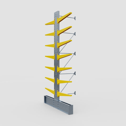 Cantilever Rack - Double Sided - Ultra Heavy Duty - Powder Coated - Add-On Bay - Height 4877mm