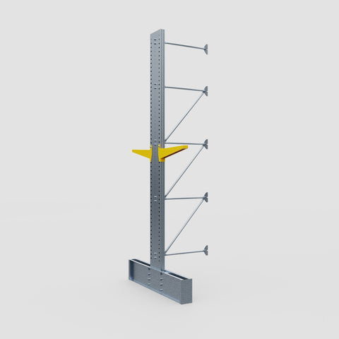 Cantilever Rack - Double Sided - Ultra Heavy Duty - Powder Coated - Add-On Bay - Height 4877mm