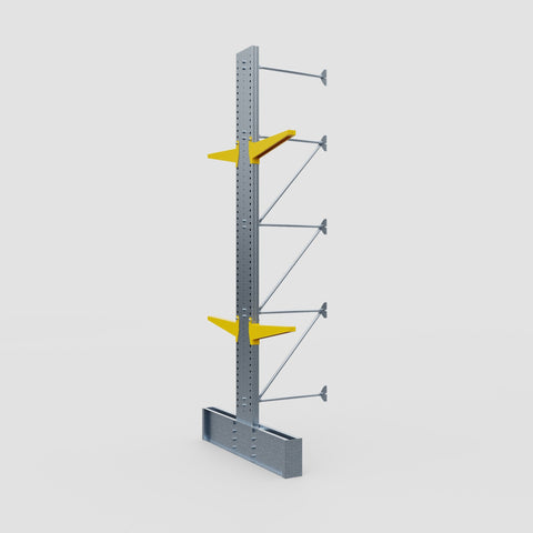 Cantilever Rack - Double Sided - Ultra Heavy Duty - Powder Coated - Add-On Bay - Height 4877mm