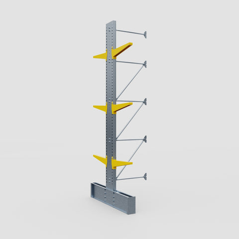Cantilever Rack - Double Sided - Ultra Heavy Duty - Powder Coated - Add-On Bay - Height 4877mm