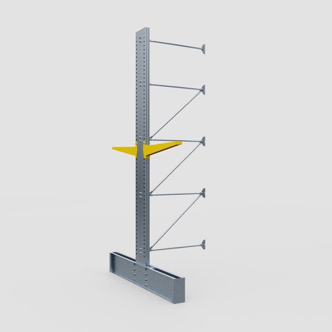 Cantilever Rack - Double Sided - Ultra Heavy Duty - Powder Coated - Add-On Bay - Height 4877mm
