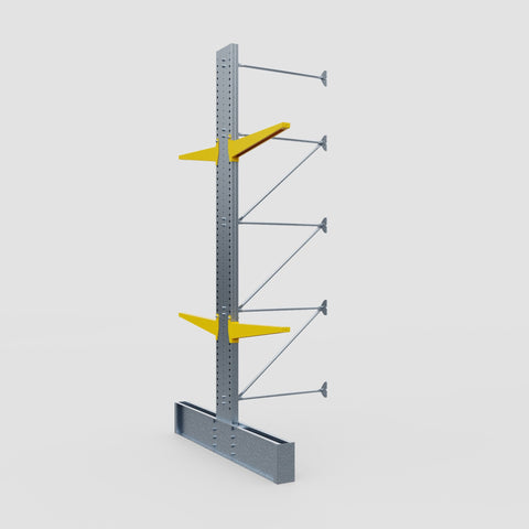 Cantilever Rack - Double Sided - Ultra Heavy Duty - Powder Coated - Add-On Bay - Height 4877mm