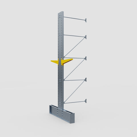 Cantilever Rack - Double Sided - Ultra Heavy Duty - Powder Coated - Add-On Bay - Height 4877mm