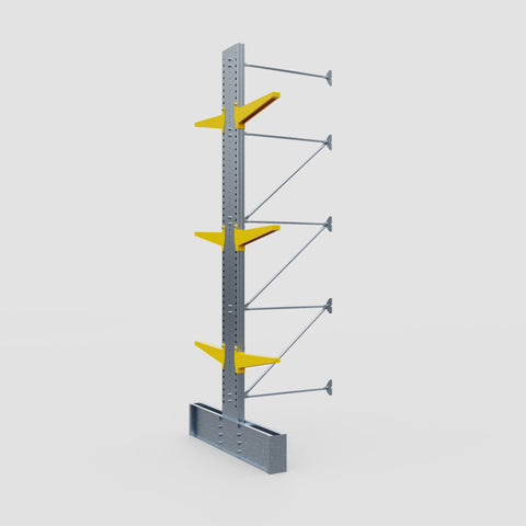 Cantilever Rack - Double Sided - Ultra Heavy Duty - Powder Coated - Add-On Bay - Height 4877mm