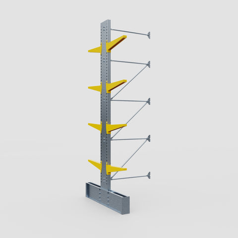 Cantilever Rack - Double Sided - Ultra Heavy Duty - Powder Coated - Add-On Bay - Height 4877mm