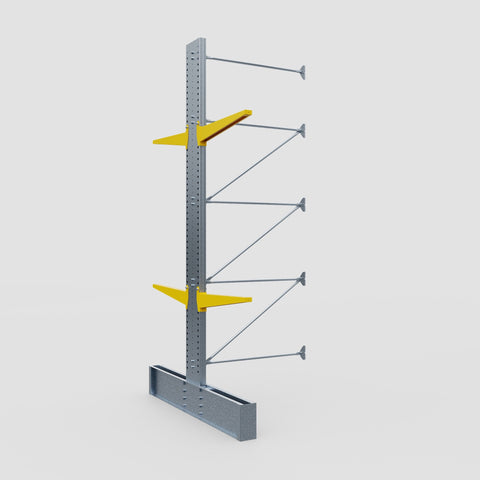 Cantilever Rack - Double Sided - Ultra Heavy Duty - Powder Coated - Add-On Bay - Height 4877mm