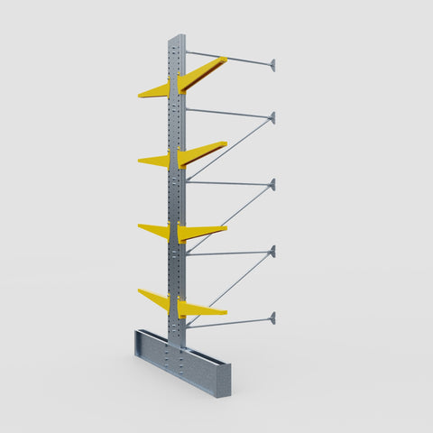 Cantilever Rack - Double Sided - Ultra Heavy Duty - Powder Coated - Add-On Bay - Height 4877mm