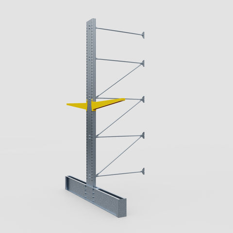 Cantilever Rack - Double Sided - Ultra Heavy Duty - Powder Coated - Add-On Bay - Height 4877mm