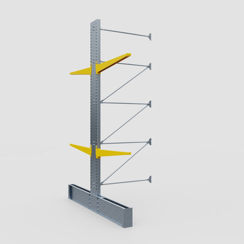 Cantilever Rack - Double Sided - Ultra Heavy Duty - Powder Coated - Add-On Bay - Height 4877mm