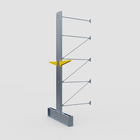 Cantilever Rack - Double Sided - Ultra Heavy Duty - Powder Coated - Add-On Bay - Height 4877mm