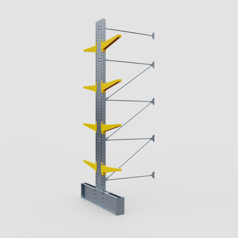 Cantilever Rack - Double Sided - Ultra Heavy Duty - Powder Coated - Add-On Bay - Height 4877mm