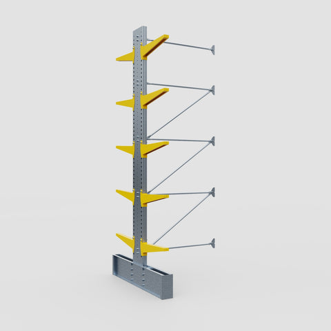 Cantilever Rack - Double Sided - Ultra Heavy Duty - Powder Coated - Add-On Bay - Height 4877mm
