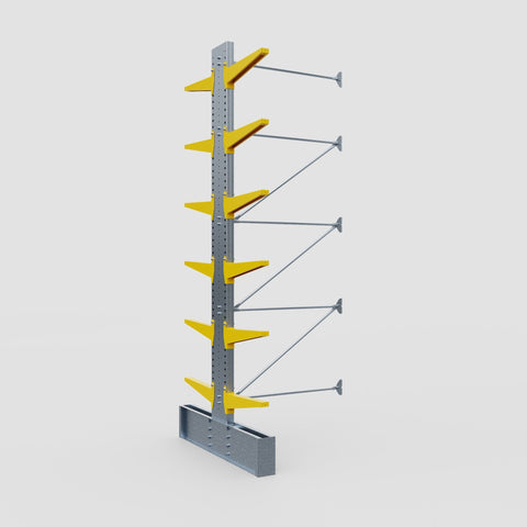 Cantilever Rack - Double Sided - Ultra Heavy Duty - Powder Coated - Add-On Bay - Height 4877mm