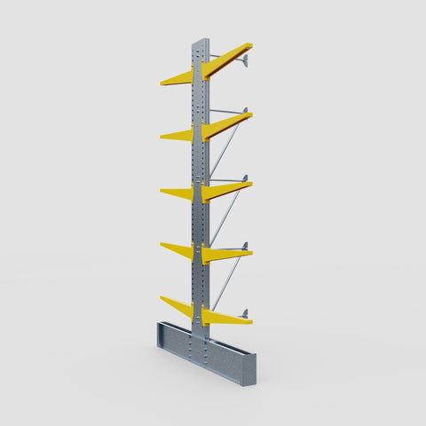 Cantilever Rack - Double Sided - Ultra Heavy Duty - Powder Coated - Add-On Bay - Height 4877mm