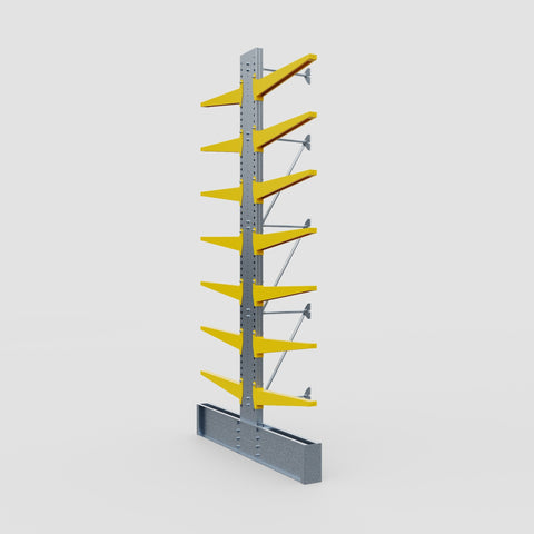 Cantilever Rack - Double Sided - Ultra Heavy Duty - Powder Coated - Add-On Bay - Height 4877mm