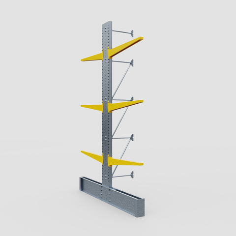 Cantilever Rack - Double Sided - Ultra Heavy Duty - Powder Coated - Add-On Bay - Height 4877mm