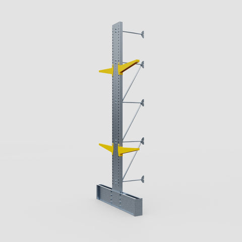Cantilever Rack - Double Sided - Ultra Heavy Duty - Powder Coated - Add-On Bay - Height 4877mm