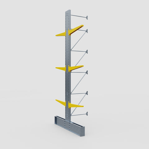 Cantilever Rack - Double Sided - Ultra Heavy Duty - Powder Coated - Add-On Bay - Height 5791mm
