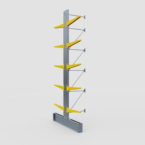 Cantilever Rack - Double Sided - Ultra Heavy Duty - Powder Coated - Add-On Bay - Height 5791mm