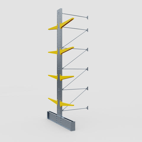 Cantilever Rack - Double Sided - Ultra Heavy Duty - Powder Coated - Add-On Bay - Height 5791mm