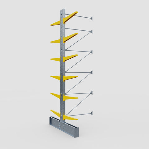 Cantilever Rack - Double Sided - Ultra Heavy Duty - Powder Coated - Add-On Bay - Height 5791mm
