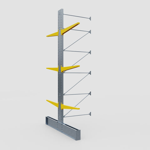 Cantilever Rack - Double Sided - Ultra Heavy Duty - Powder Coated - Add-On Bay - Height 5791mm