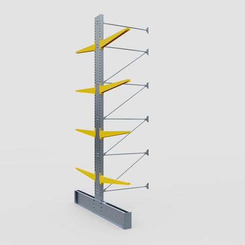 Cantilever Rack - Double Sided - Ultra Heavy Duty - Powder Coated - Add-On Bay - Height 5791mm